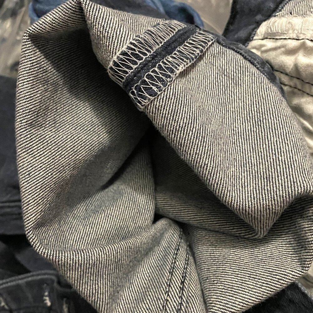 Levi's Vintage Wide Patch 501 Button Fly Original Straight Fit Faded Black Jeans - Picture 16 of 16